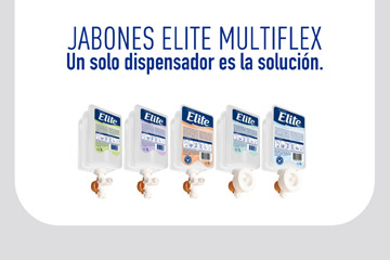Línea de Jabones Multiflex, el máximo cuidado e higiene para tu empresa.